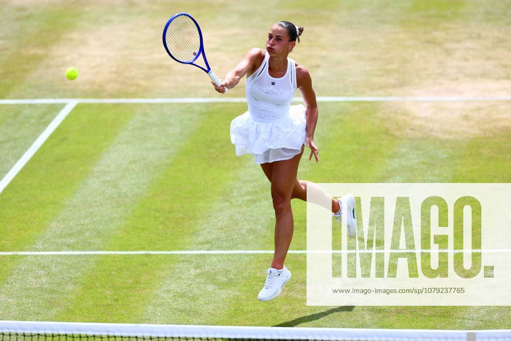 Marta Kostyuk during her fourt round match Wimbledon Tennis Championships, Day 8, The All England Lawn Tennis and Croquet Club, London, UK - 06 Jul 2026London The All England Lawn Tennis and United Kingdom