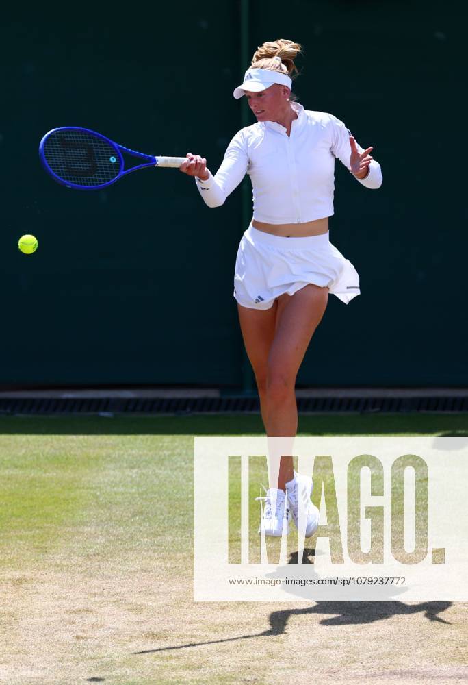 Ashlyn Krueger during her fourth round match Wimbledon Tennis Championships, Day 8, The All England Lawn Tennis and Croquet Club, London, UK - 06 Jul 2026London The All England Lawn Tennis and United Kingdom