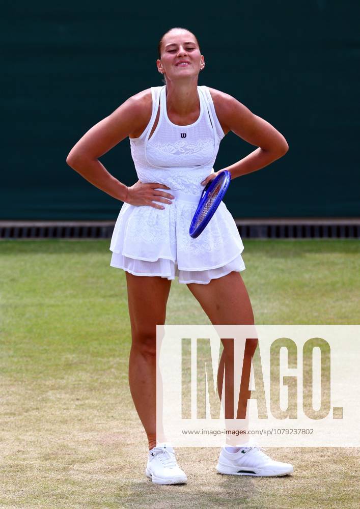 Marta Kostyuk during her fourt round match Wimbledon Tennis Championships, Day 8, The All England Lawn Tennis and Croquet Club, London, UK - 06 Jul 2026London The All England Lawn Tennis and United Kingdom