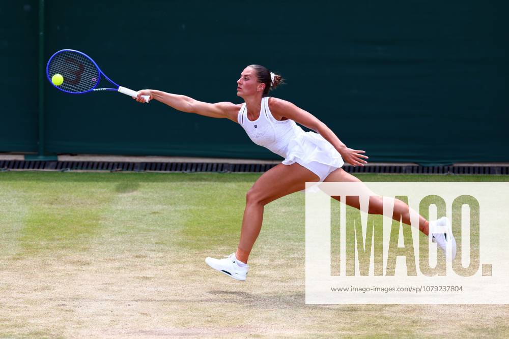 Marta Kostyuk during her fourt round match Wimbledon Tennis Championships, Day 8, The All England Lawn Tennis and Croquet Club, London, UK - 06 Jul 2026London The All England Lawn Tennis and United Kingdom