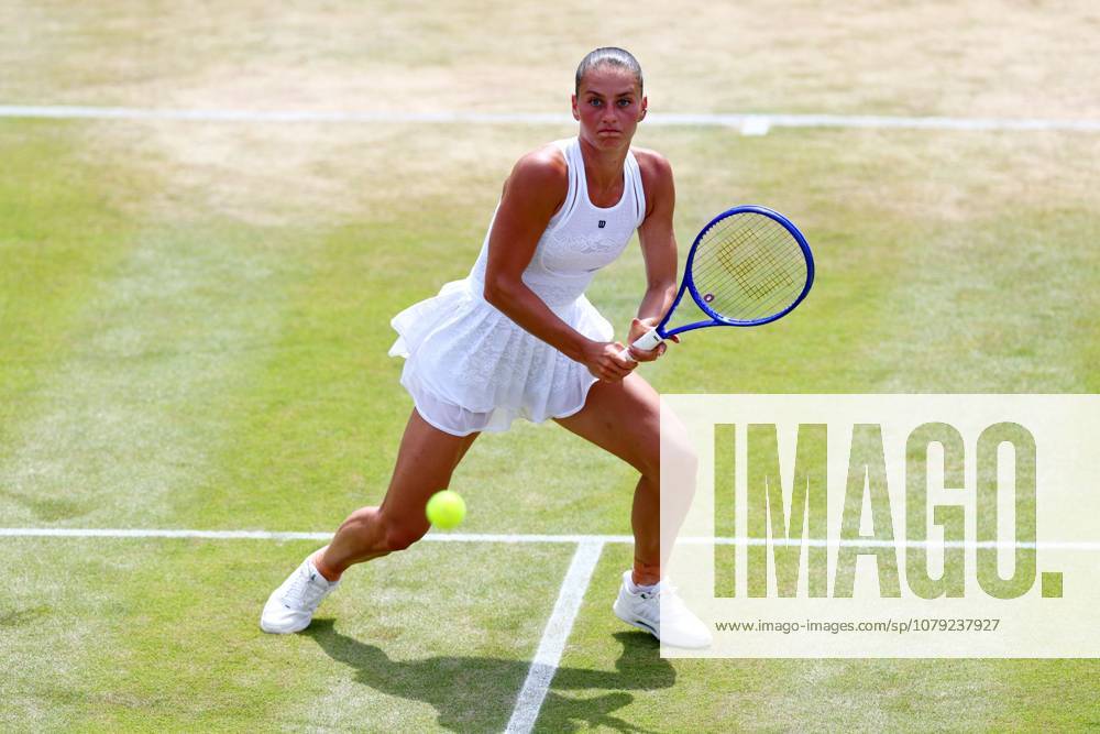 Marta Kostyuk duruing her fourth round match Wimbledon Tennis Championships, Day 8, The All England Lawn Tennis and Croquet Club, London, UK - 06 Jul 2026London The All England Lawn Tennis and United Kingdom