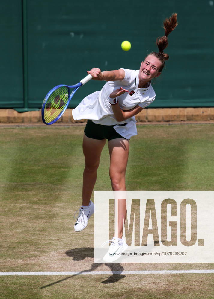Mika Stojsavljevic GBR, Girls Singles, Girls Singles Tennis, Wimbledon 2026, Grand Slam, ITF, ATP, WTA, AELTC, London, Great Britain