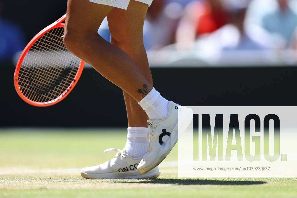 Mickey Mouse tattoo of Flavio Cobolli during his round of 16 match Wimbledon Tennis Championships, Day 8, The All England Lawn Tennis and Croquet Club, London, UK - 06 Jul 2026London The All England Lawn Tennis and United Kingdom