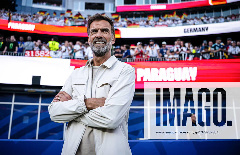 Soccer: 2026 FIFA World Cup Round of 32 in Boston—Germany vs. Paraguay, June 29, 2026—Magenta TV expert Jürgen Klopp watches the penalty shootout