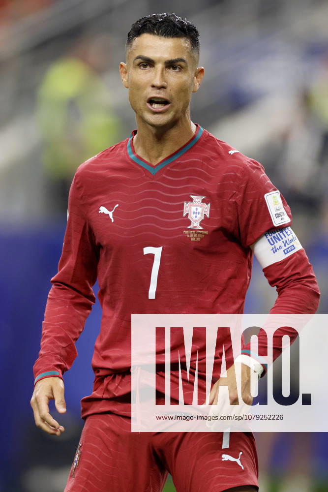 Portugal v Spain: Round of 16 - FIFA World Cup, WM, Weltmeisterschaft, Fussball 2026 Cristiano Ronaldo of Portugal reacts during the FIFA World Cup 2026 Round Of 16 match between Portugal and Spain at Dallas Stadium on July 6, 2026 in Arlington, United States. Arlington Dallas Stadium TX United States