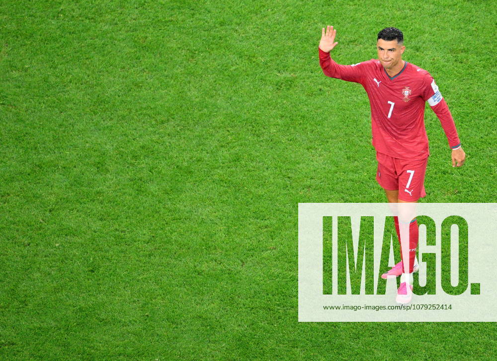 FIFA World Cup, WM, Weltmeisterschaft, Fussball 2026 - Round of 16 - Portugal vs Spain Cristiano Ronaldo of Portugal reacts after the FIFA World Cup 2026 Round of 16 match Portugal against Spain, in Dallas, USA, 06 July 2026. DALLAS United States