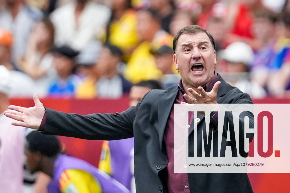Canada Soccer 2026 FIFA World Cup, Round of 16: Switzerland vs. Colombia at BC Place, Vancouver; Nestor Lorenzo, Colombia s coach; gestures, body language, emotion