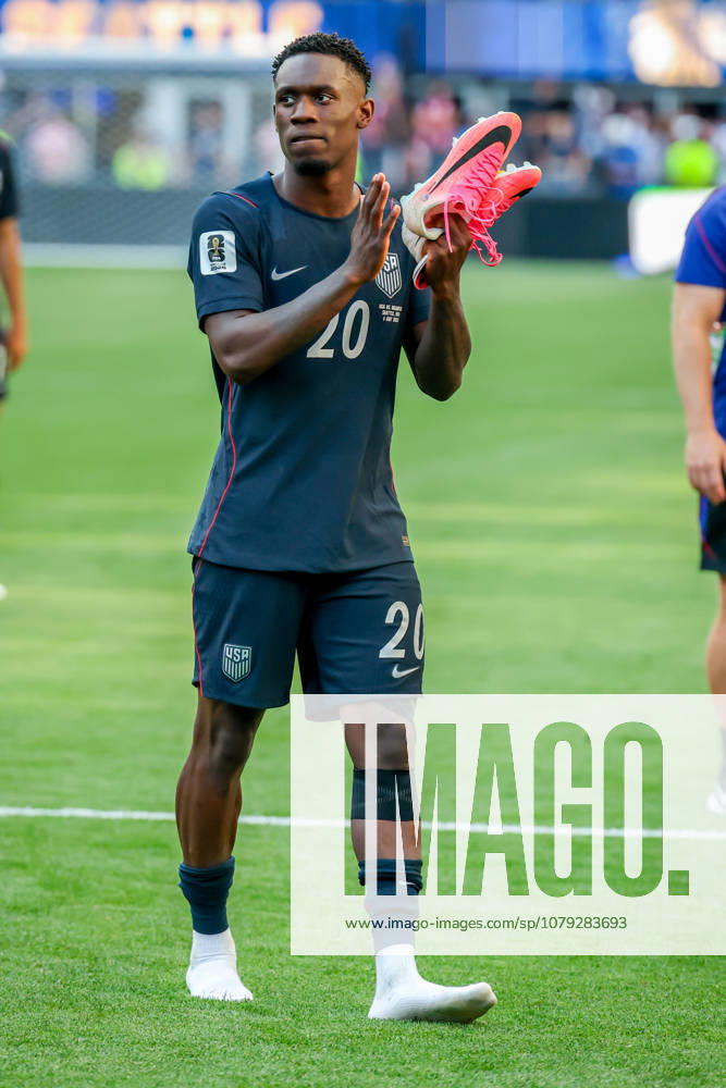 United States of America forward Folarin Balogun (20) after the match between USA and Belgium in the World Cup 2026 at Seattle Stadium, Seattle, Washington Seattle USA - ZUMAj111 20260706_zsp_j111_097