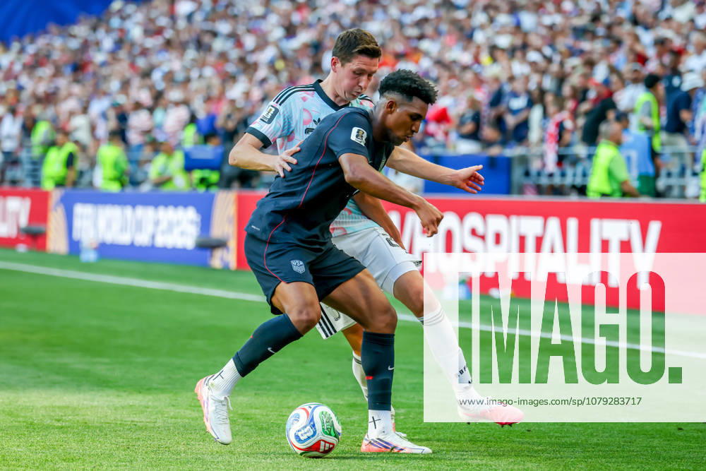 United States of America defender Alex Freeman (16) during the match between USA and Belgium in the World Cup 2026 at Seattle Stadium, Seattle, Washington Seattle USA - ZUMAj111 20260706_zsp_j111_088