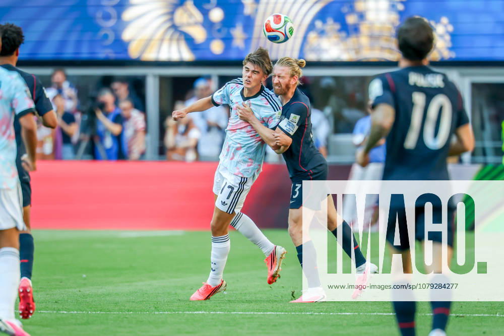 United States of America defender Tim Ream (13) and Belgium forward Charles de Ketelaere (17) during the match between USA and Belgium in the World Cup 2026 at Seattle Stadium, Seattle, Washington Seattle USA - ZUMAj111 20260706_zsp_j111_027