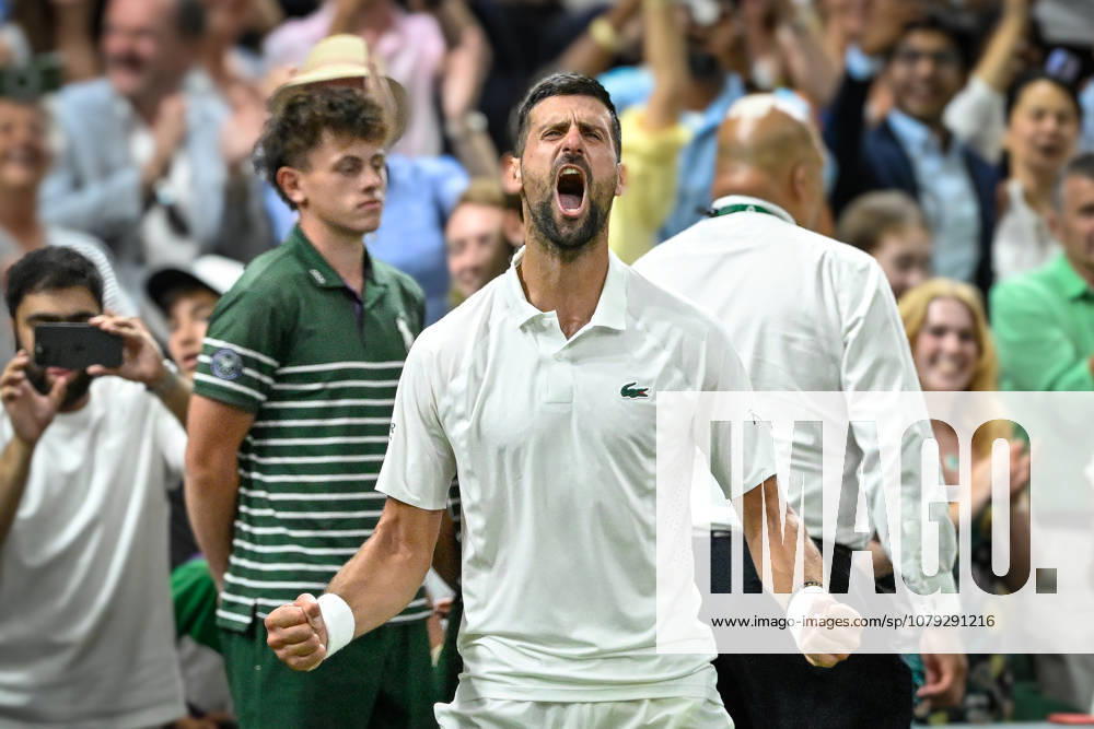 Tennis - Wimbledon 2026 - ITF - The Championships - 07 07 2026 - Tennis - Wimbledon 2026 - ITF - The Championships - 07 07 2026 - Novak Djokovic - Serbie London