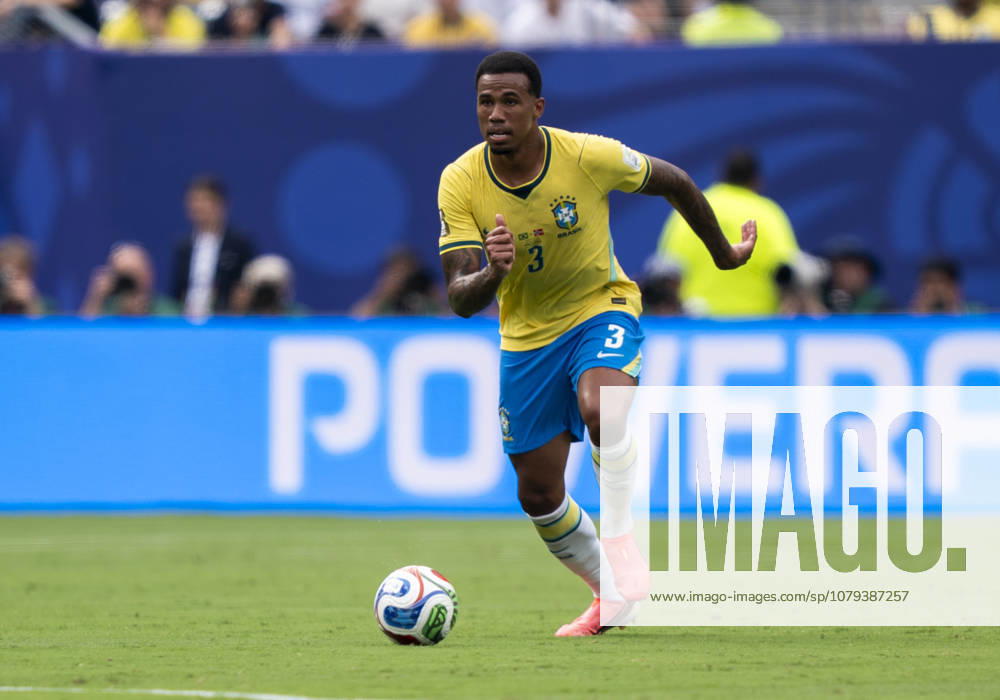 Single image: Gabriel Magalhaes (Brazil), 3rd match of the 2026 FIFA World Cup: Brazil vs. Norway, July 5, 2026; 2026 FIFA World Cup: Brazil vs. Norway, Round of 16, at New York New Jersey Stadium in East Rutherford, New Jersey, USA