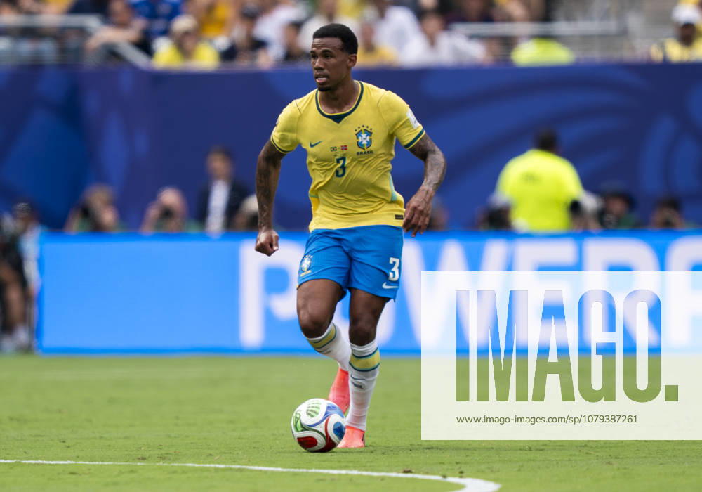Single image: Gabriel Magalhaes (Brazil), 3rd match of the 2026 FIFA World Cup: Brazil vs. Norway, July 5, 2026; 2026 FIFA World Cup: Brazil vs. Norway, Round of 16, at New York New Jersey Stadium in East Rutherford, New Jersey, USA