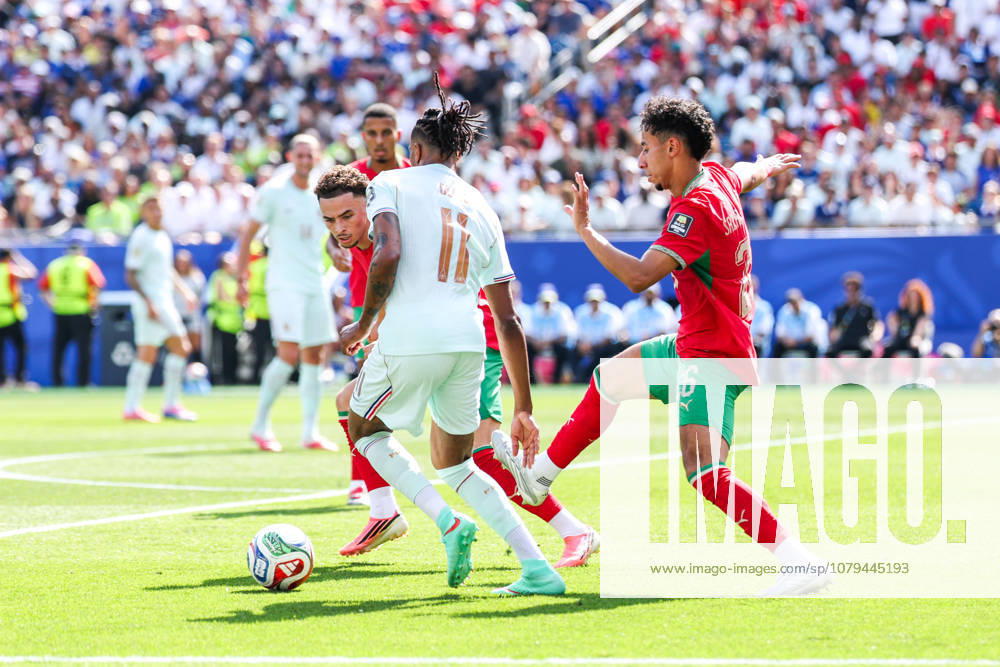 Michael Olise player of France during the FIFA World Cup, WM, Weltmeisterschaft, Fussball quarterfinal match between France and Morocco, at Boston Stadium, in Foxborough, United States, on Thursday, July 09, 2026. FIFA World Cup 2026 - Quarterfinals - France V Morocco - ZUMAc233 0861246263st