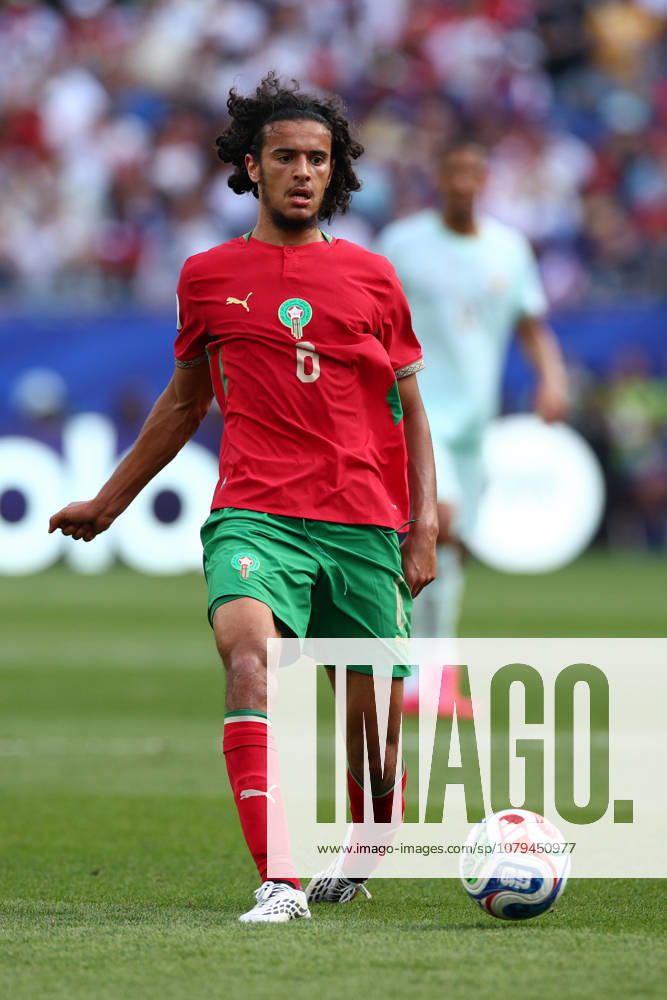 FIFA World Cup, WM, Weltmeisterschaft, Fussball 2026: France v Morocco BOSTON USA - 9th July 2026: Ayyoub Bouaddi of Morocco in action during the FIFA World Cup 2026 quarter-final match between France and Morocco at Boston Stadium Boston Boston Stadium United States of America