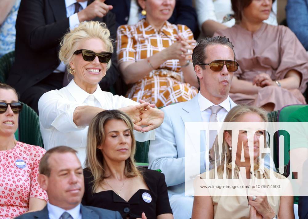 Hannah Waddingham and Nick Beresford-Cleary in the Royal Box on Centre Court Wimbledon Tennis Championships, Day 13, The All England Lawn Tennis and Croquet Club, London, UK - 11 Jul 2026London The All England Lawn Tennis and United Kingdom