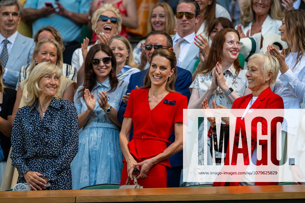 Tennis - Wimbledon Championship 2026 - Day 13 LONDON, ENGLAND - Saturday, July 11, 2026: Catherine Middleton, AKA the Princess of Wales, seen in the Royal Box during the Ladies Singles Final match on Day Thirteen of The Championships Wimbledon 2026 at the All England Lawn Tennis and Croquet Club. (Photo by Kirsten Holst Propaganda) LONDON All England Lawn Tennis and Croq GREATER LONDON ENGLAND