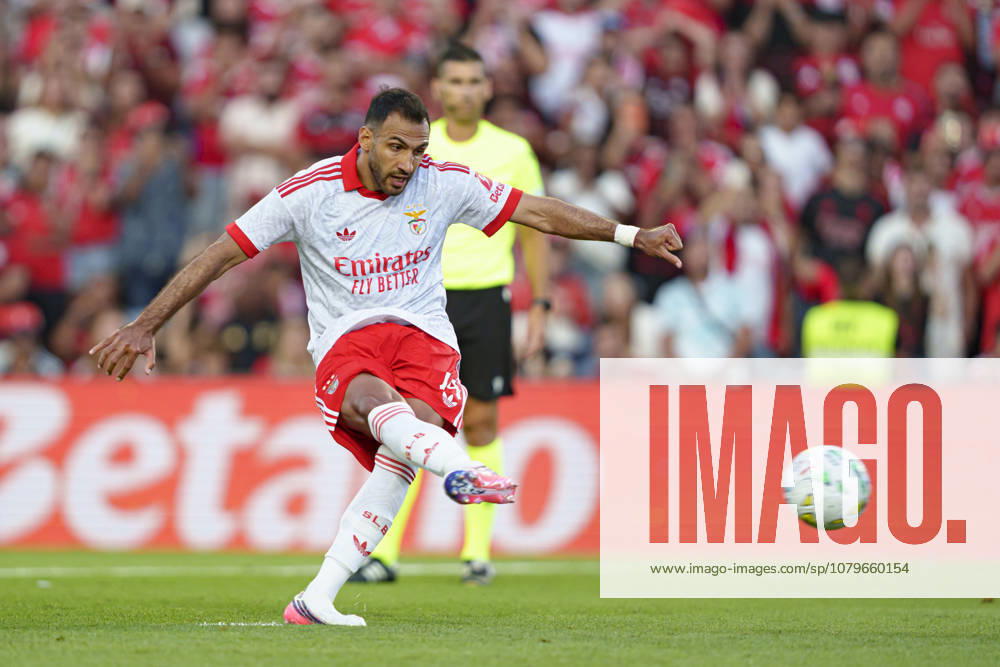 Vangelis Pavlidis seen during International Friendly, Länderspiel, Nationalmannschaft game between teams of SL Benfica and Flamengo RJ (Alexandre Simoes Ball Raw Images) Algarve Estadio Algarve Portugal