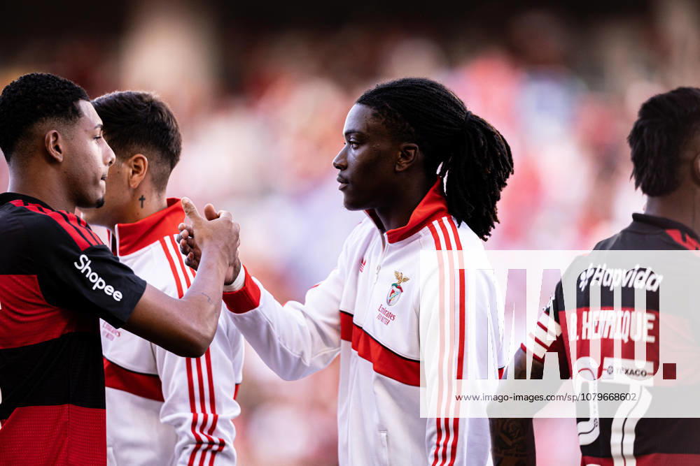 Jaden Umeh of SL Benfica during the Pre-Season Firiendly match between SL Benfica and CR Flamengo at Estadio do Algarve in Faro on July 11, 2026 Faro Portugal - ZUMAg283 20260711_zsp_g283_002