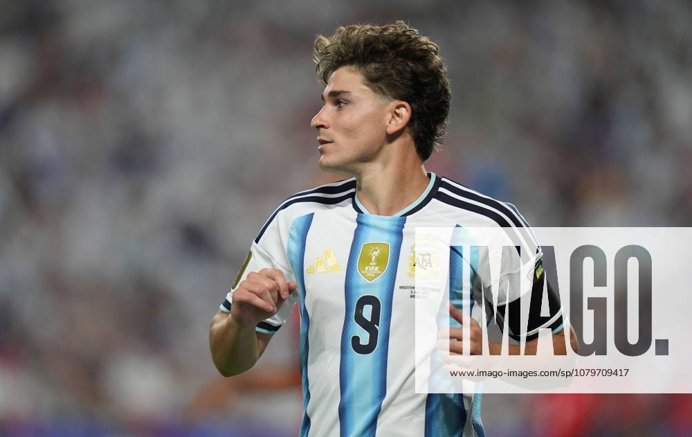Julian Alvarez of Argentina Argentina v Switzerland, 2026 FIFA World Cup, WM, Weltmeisterschaft, Fussball Quarter-final, International Football, Kansas City Stadium, Kansas City, USA - 12 Jul 2026Kansas Kansas City Stadium Missouri (MO) United States of America