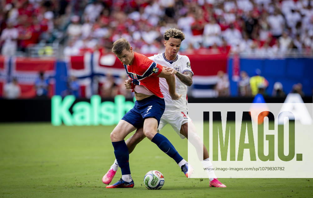 Alexander Sorloth (NOR) Nico O Reilly (ENG) Norway England World Cup Norway England July 11, 2026