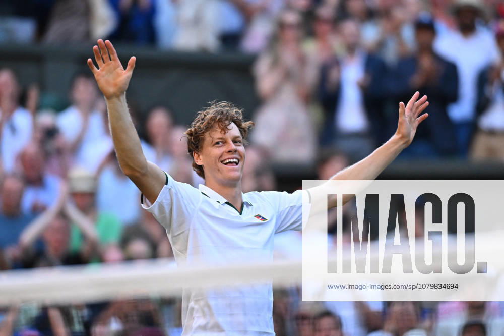 2026 Wimbledon - Jannik Sinner Wins Jannik Sinner (ITA) wins Wimbledon back to back at the 2026 Wimbledon Championships at the AELTC in London, UK, on July 12, 2026. Photo by Corinne Dubreuil ABACAPRESS.COM London United Kingdom