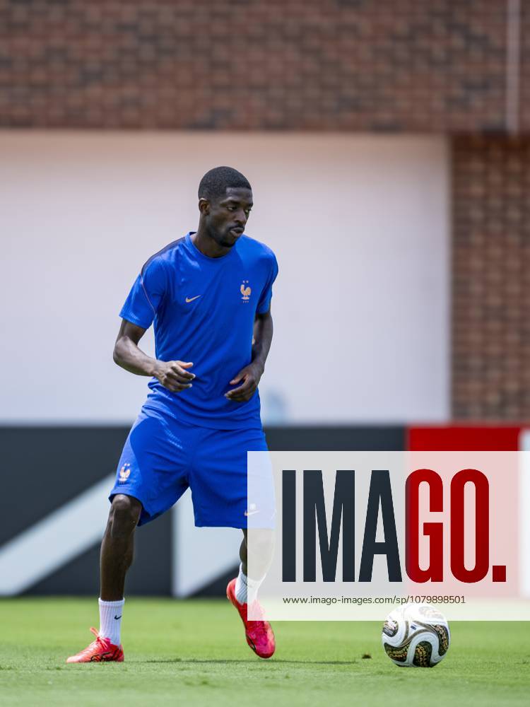DALLAS: Ousmane Dembele of France during the 2026 World Cup; the French team training at Washburne Soccer and Track Stadium on July 13, 2026, in Dallas, United States. Photo by Stefan Koops, EYE4IMAGES, DeFodi Images