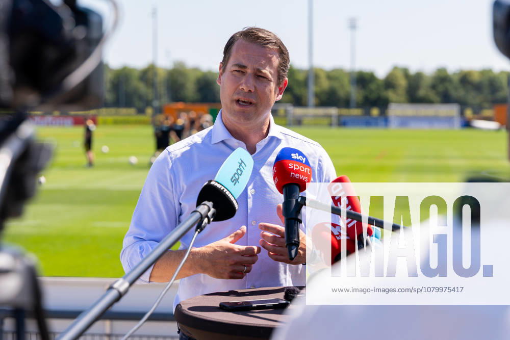 Soccer, Borussia Dortmund Training Media Session with Sporting Director Lars Ricken Borussia Dortmund BVB Training Facility, North Rhine-Westphalia, Germany xRHR PHOTO DEx