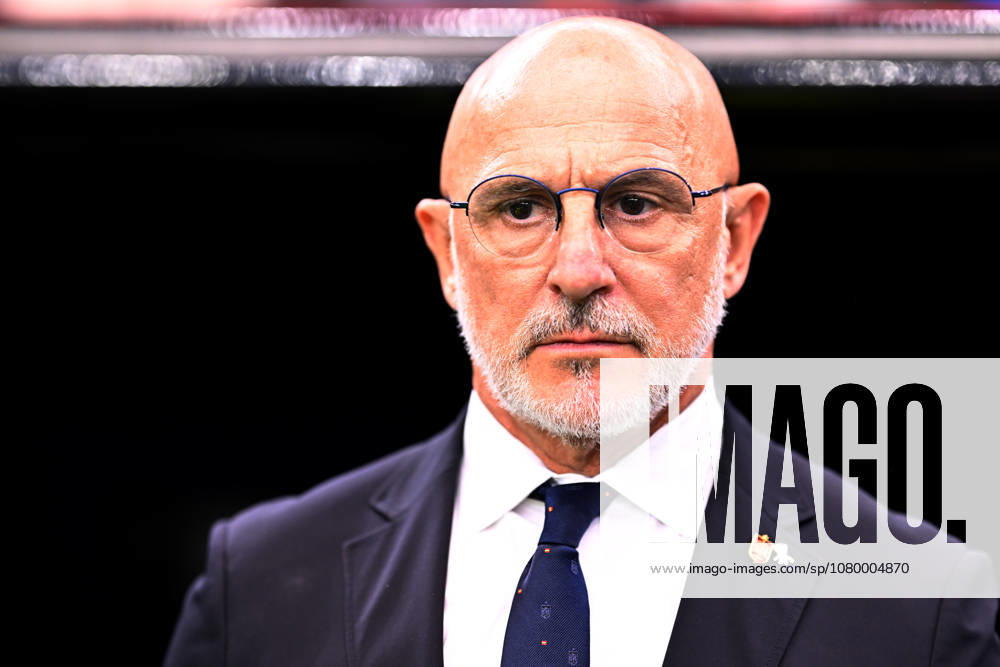 2026-07-14 France v Spain - Semi Final - FIFA World Cup, WM, Weltmeisterschaft, Fussball 2026 ARLINGTON, UNITED STATES - JULY 14: coach Luis de la Fuente of Spain during the Semi Final - FIFA World Cup 2026 match between France and Spain at Dallas Stadium on July 14, 2026 in Arlington, Texas. (Photo by Pablo Morano BSR Agency) Arlington United States Content not available for redistribution in The Netherlands directly or indirectly through any third parties.