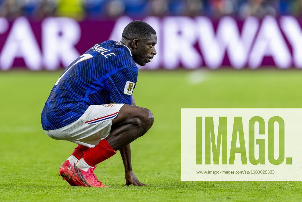 DALLAS Ousmane Dembele of France during the 2026 World Cup match between France and Spain at Dallas Stadium on July 14, 2026, in Dallas, United States. Photo by Stefan Koops, EYE4IMAGES, DeFodi Images