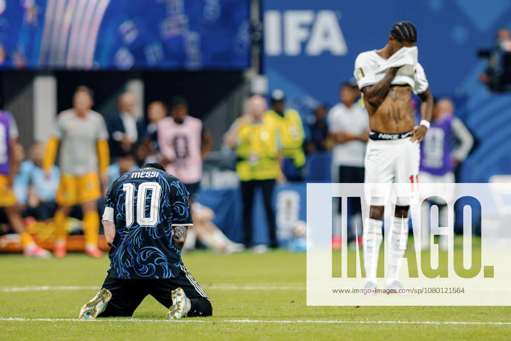 England vs Argentina ATLANTA, GE - 15.07.2026: ENGLAND VS ARGENTINA - Lionel Messi of Argentina celebrates qualification for the final after the match between England and Argentina, valid for the semi-final of the 2026 World Cup, held at the Mercedes-Benz Stadium in Atlanta, United States. (Photo: Marcelo Machado de Melo Fotoarena) x2985384x MarceloxMachadoxdexMelo