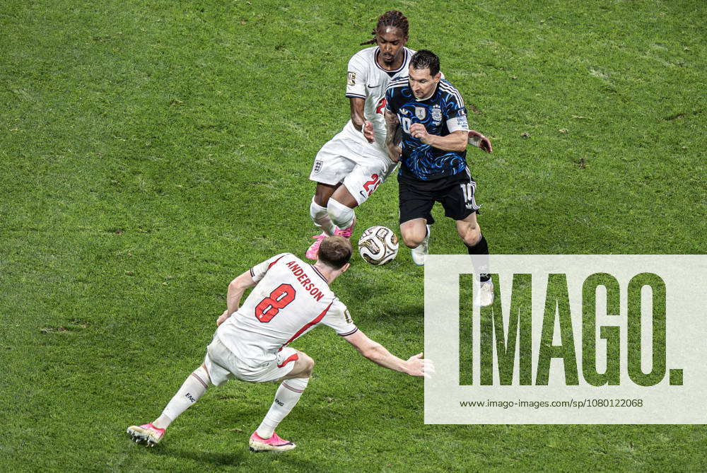 England vs Argentina ATLANTA, GE - 15.07.2026: ENGLAND VS ARGENTINA - Lionel Messi, during the match between Argentina and England, valid for the semi-final of the 2026 FIFA World Cup, WM, Weltmeisterschaft, Fussball held at Mercedes-Benz Stadium, in Atlanta, Georgia, United States, this Wednesday (15). (Photo: Danilo Fernandes Fotoarena) x2985395x DaniloxFernandes