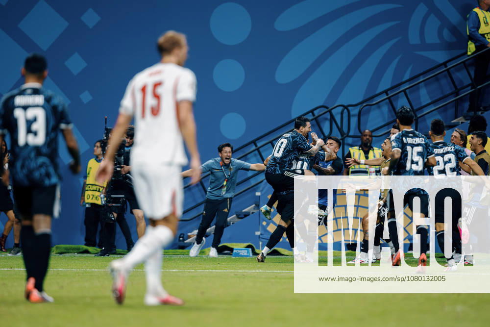 England vs Argentina ATLANTA, GE - 15.07.2026: ENGLAND VS ARGENTINA - Enzo Fernandez of Argentina celebrates after scoring a goal during the match between England and Argentina, valid for the semi-final of the 2026 World Cup, held at the Mercedes-Benz Stadium in Atlanta, United States. (Photo: Marcelo Machado de Melo Fotoarena) x2985553x MarceloxMachadoxdexMelo