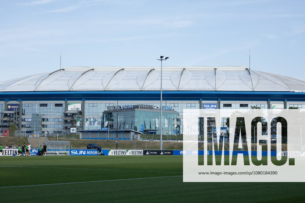 Soccer I Women s I Friendly Match I FC Schalke 04 vs. Borussia Mönchengladbach I July 16, 2026, Field 7 in front of the Veltins Arena, Gelsenkirchen, at the Parkstadion, North Rhine-Westphalia, Germany