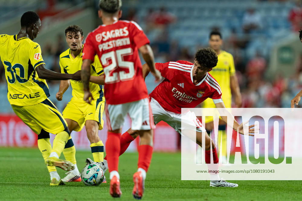 Manu seen during International Friendly, Länderspiel, Nationalmannschaft game between teams of SL Benfica and Villarreal CF(Alexandre Simoes Ball Raw Images) Algarve Estadio Algarve Portugal