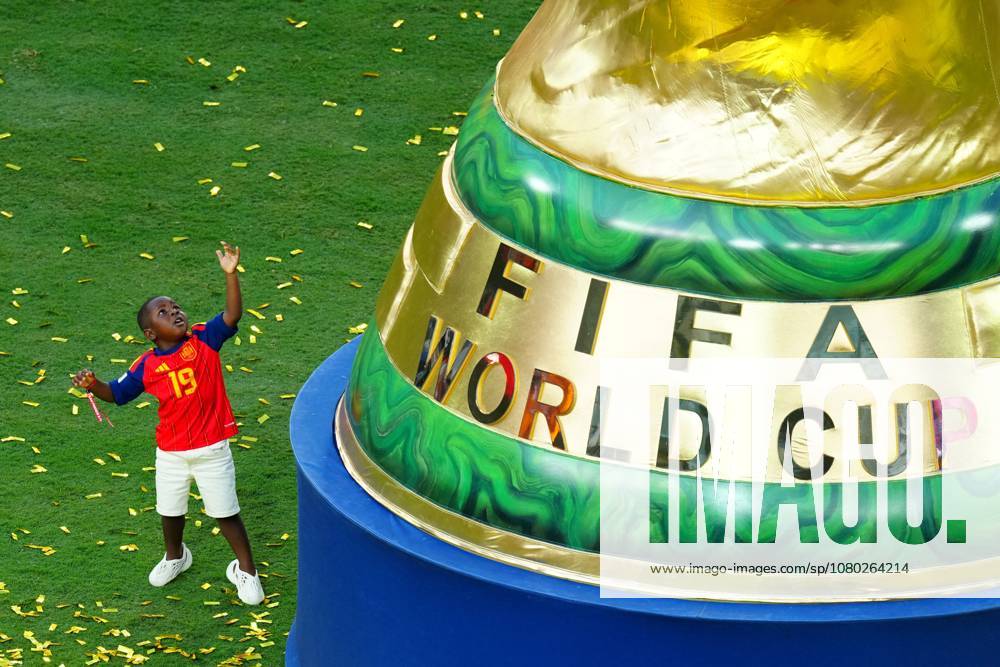 Keyne, the three-year-old brother of Lamine Yamal of Spain Spain v Argentina, 2026 FIFA World Cup, WM, Weltmeisterschaft, Fussball Final, Football, New York New Jersey Stadium, East Rutherford, New Jersey, USA - 19 Jul 2026East Rutherford New York New Jersey Stadium New Jersey (NJ) United States of America