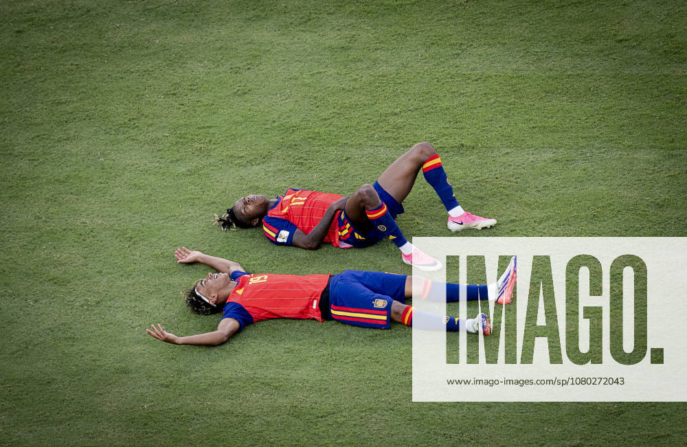 New York, USA, July 19, 2026, Final Jubilation: Lamine Yamal (ESP) and Nico Williams (ESP), Spain vs. Argentina, World Cup Final, Spain vs. Argentina