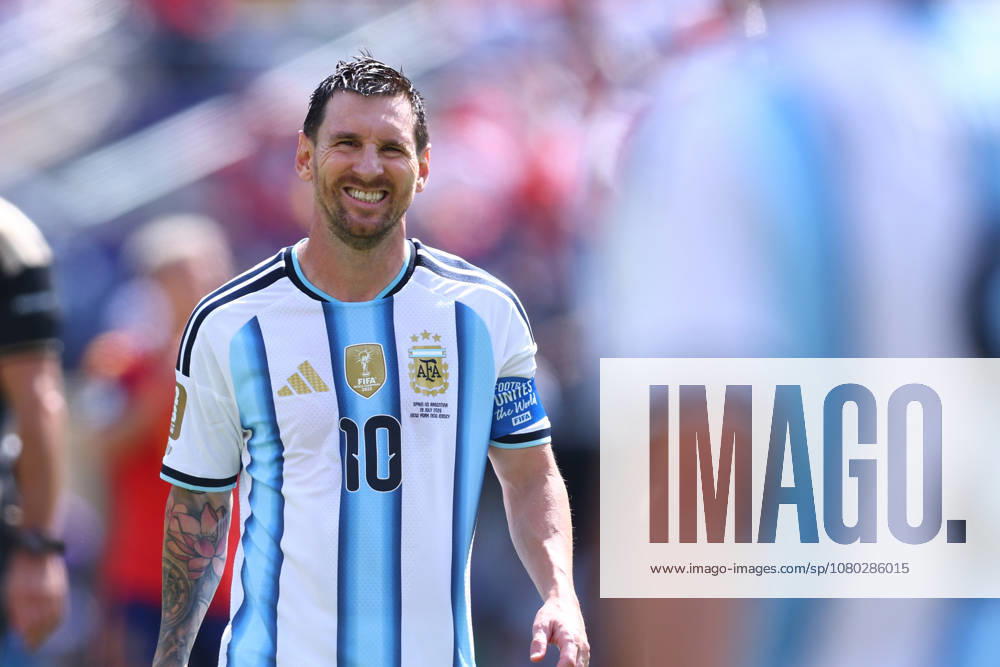 New Jersey, USA, 19th July 2026. Lionel Messi of Argentina during the Spain vs Argentina FIFA World Cup, WM, Weltmeisterschaft, Fussball final match at the Metlife Stadium, New Jersey. Picture credit should read: Paul Terry Sportimage . SPI_390_PT_Spain_Argentina SPI-4862-0390