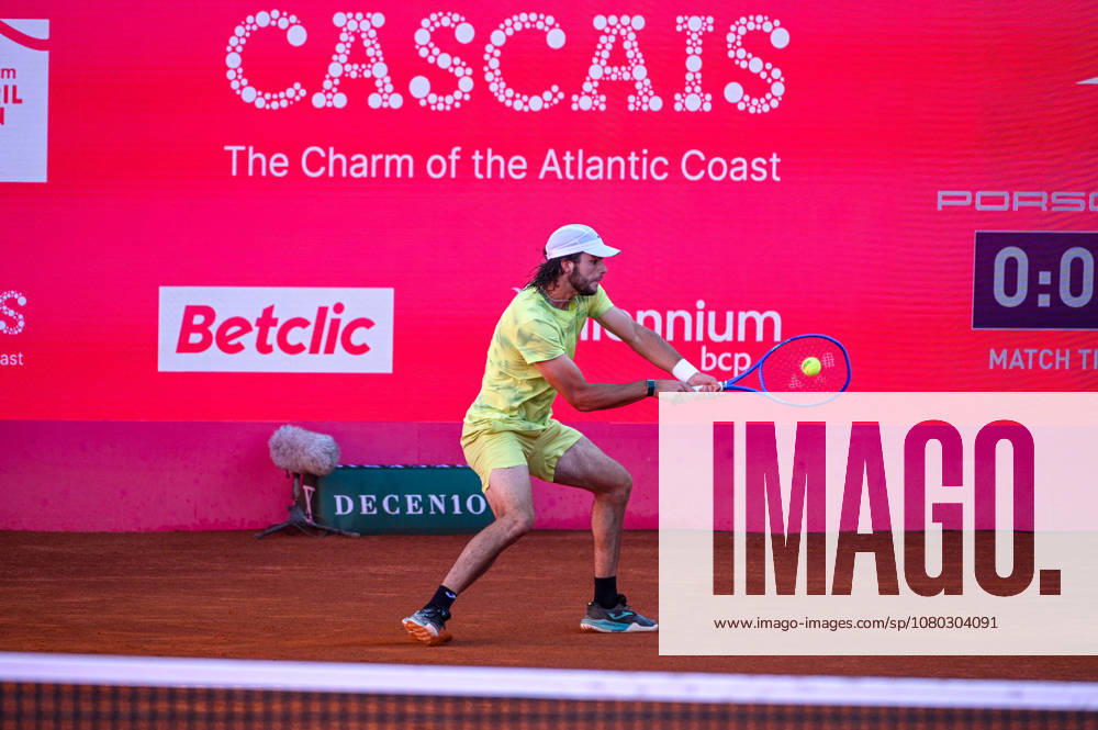JAIME FARIA in action during the Round of 32 at the Millennium Estoril Open ATP, Tennis Herren tennis tournament at Clube de Tenis do Estoril. Millennium Estoril Open 2026 - ZUMAr238 20260721_zip_r238_084