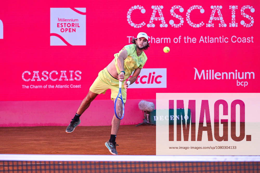 JAIME FARIA in action during the Round of 32 at the Millennium Estoril Open ATP, Tennis Herren tennis tournament at Clube de Tenis do Estoril. Lisbon Portugal - ZUMAr238 20260721_zip_r238_088