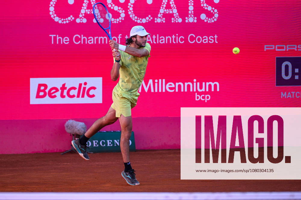 JAIME FARIA in action during the Round of 32 at the Millennium Estoril Open ATP, Tennis Herren tennis tournament at Clube de Tenis do Estoril. Lisbon Portugal - ZUMAr238 20260721_zip_r238_090