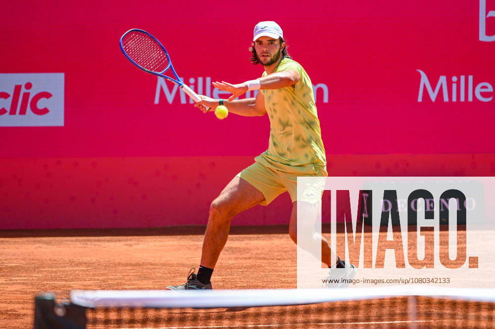 JAIME FARIA in action during the Round of 16 at the Millennium Estoril Open ATP, Tennis Herren tennis tournament at Clube de Tenis do Estoril. Lisbon Portugal - ZUMAr238 20260723_zip_r238_021