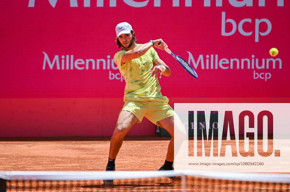 JAIME FARIA in action during the Round of 16 at the Millennium Estoril Open ATP, Tennis Herren tennis tournament at Clube de Tenis do Estoril. Lisbon Portugal - ZUMAr238 20260723_zip_r238_024