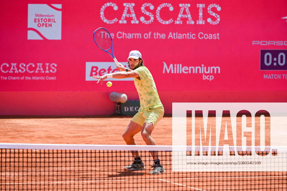 JAIME FARIA in action during the Round of 16 at the Millennium Estoril Open ATP, Tennis Herren tennis tournament at Clube de Tenis do Estoril. Lisbon Portugal - ZUMAr238 20260723_zip_r238_026