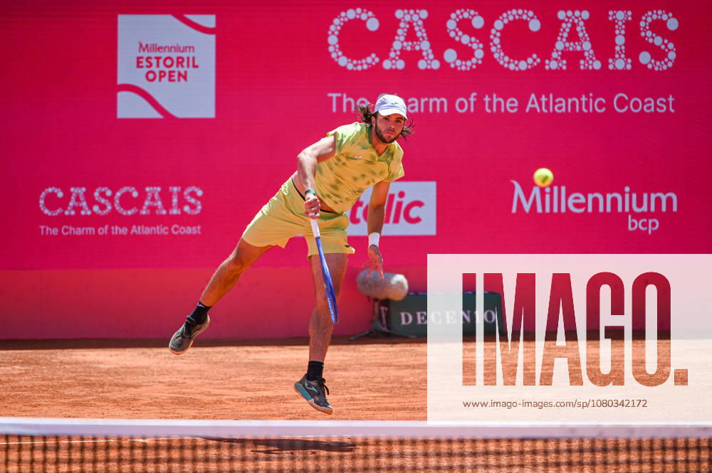 JAIME FARIA in action during the Round of 16 at the Millennium Estoril Open ATP, Tennis Herren tennis tournament at Clube de Tenis do Estoril. Lisbon Portugal - ZUMAr238 20260723_zip_r238_027