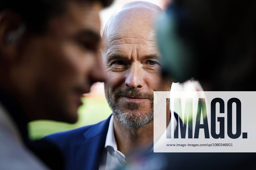 ENSCHEDE - FC Twente Technical Director Erik ten Hag ahead of the UEFA Europa League Second Qualifying Round match between FC Twente and Ferencvaros at Stadion De Grolsch Veste on July 23, 2026 in Enschede, the Netherlands. PIETER STAM DE JONGE ANP UEFA Europa League - Second qualifying round 1st leg 2026-2027 ANPxSportx IVx 564139663 originalFilename: 564139663