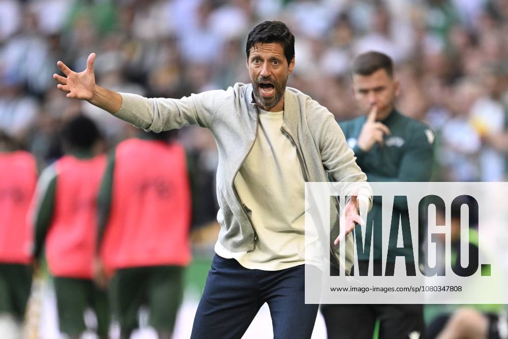 Hammarby IF v RSC Anderlecht - UEFA Europa League STOCKHOLM, SWEDEN - JULY 23 : Bruno Vitor head coach of RSC Anderlecht coaching in front of the dug-out during the UEFA Europa League 2026 27 second qualifying round first leg between Hammarby IF and RSC Anderlecht on July 23, 2026 in Stockholm, Sweden, 23 07 2026 Stockholm Sweden