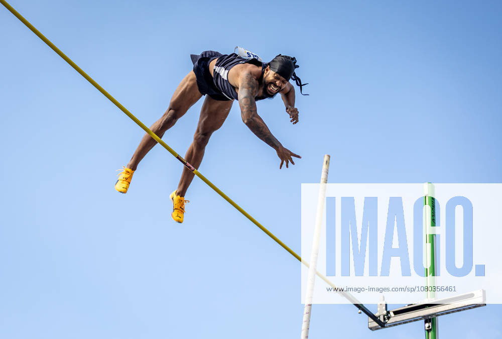 German Track and Field Championships—Men s Pole Vault, Hanover, July 23, 2026 Bo Kanda Lita Baehre Düsseldorf Athletics in the pole vault at the German Track and Field Championships—Men’s Pole Vault on July 23, 2026, at Opernplatz in Hanover, Lower Saxony