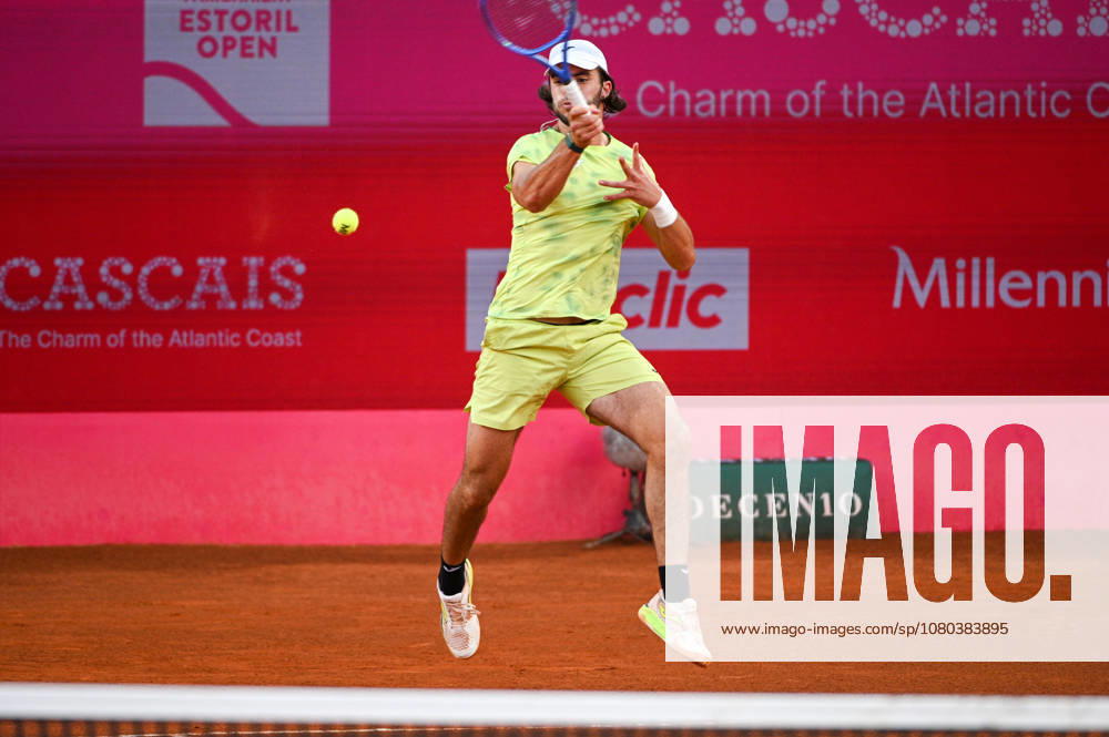 JAIME FARIA in action during the Quarter-finals at the Millennium Estoril Open ATP, Tennis Herren tennis tournament at Clube de Tenis do Estoril. Lisbon Portugal - ZUMAr238 20260724_zip_r238_068