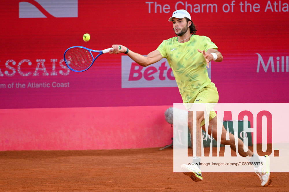 JAIME FARIA in action during the Quarter-finals at the Millennium Estoril Open ATP, Tennis Herren tennis tournament at Clube de Tenis do Estoril. Lisbon Portugal - ZUMAr238 20260724_zip_r238_069